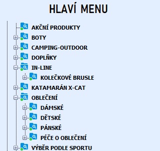 HLAVNÍ MENU